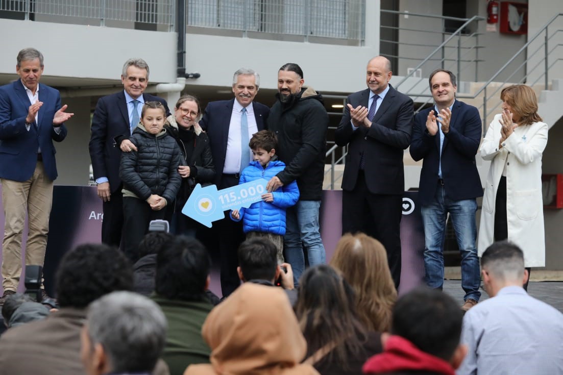 El Gobierno Nacional entregó la vivienda 115.000 desde el comienzo de la gestión en Santa Fe