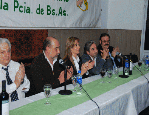 Nora De Lucía, recibió a funcionarios nacionales