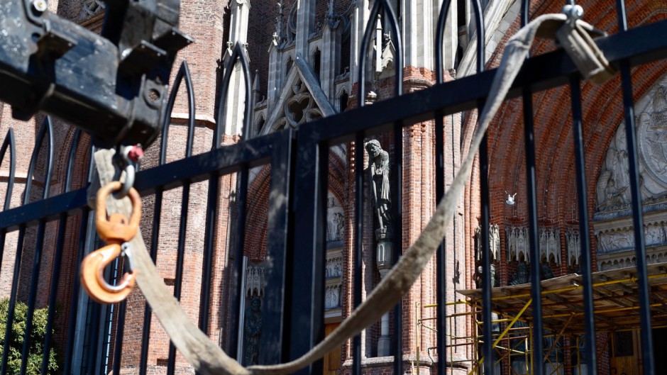 Rejas en la Catedral de La Plata