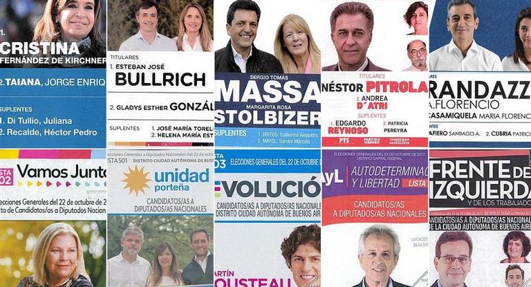 Oficializaron las boletas para las elecciones legislativas