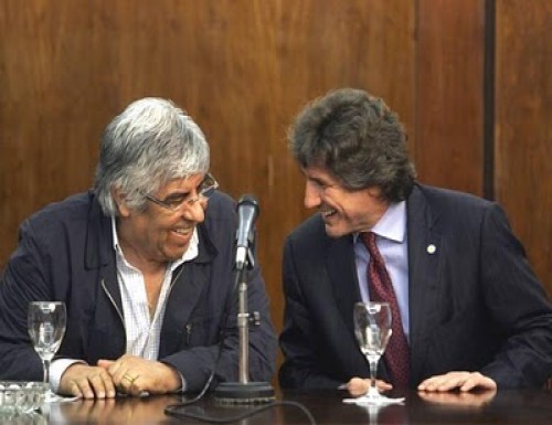 Con el apoyo de Moyano, Boudou lanzó su candidatura a jefe de gobierno porteño