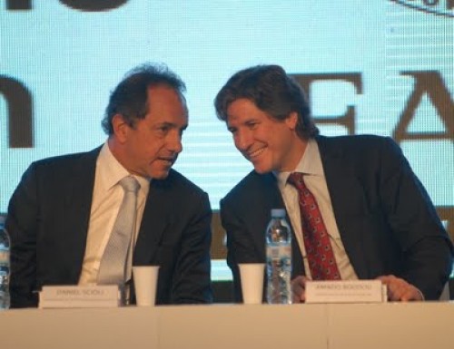 Scioli y Boudo en conclave en Bahia Blanca 