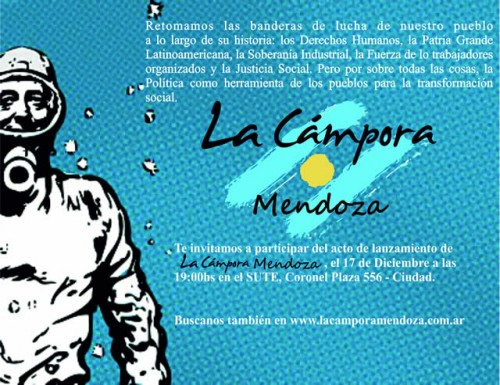 En Mendoza La Cámpora pone dos candidatos propios  