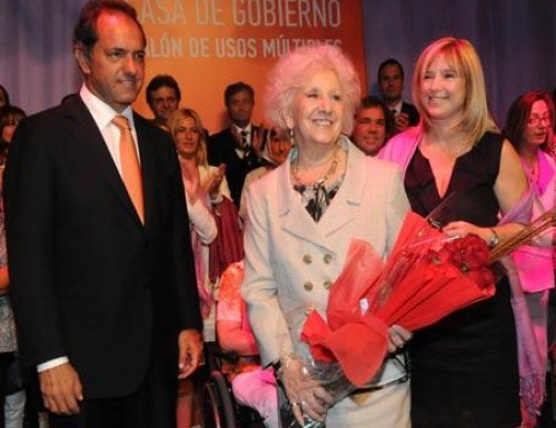 Carlotto rechazó el Consejo de la Mujer y le quedo el lugar a Cristina Álvarez Rodríguez.