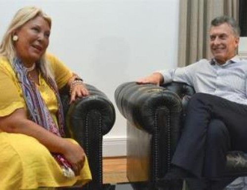 Fuerte respaldo de Macri a Carrió