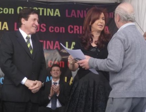 Cristina recibe a la cúpula de la CGT y la UIA 
