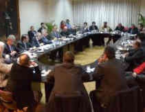 intendentes de la cuarta se reunieron con De Vido por inversiones  