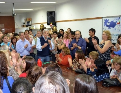 Domínguez confirmó la candidatura a intendente de Chacabuco de Darío Golía
