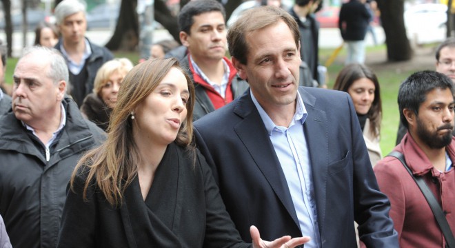 Vidal y Garro recorrió obras hidráulicas en La Plata
