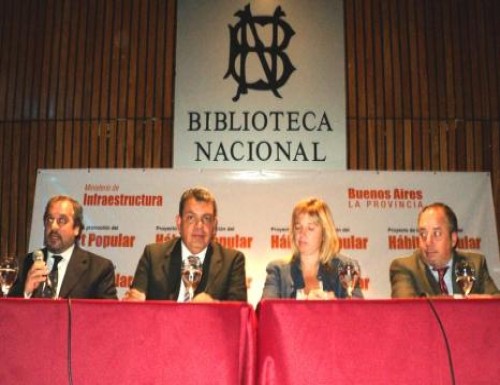 La Ley de promoción de Hábitat Popular se presentara en la  Legislatura Bonaerense