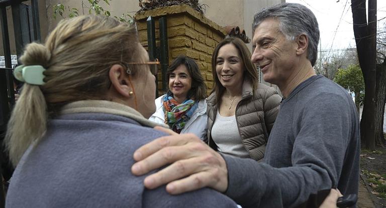 Macri y Vidal encabezaron timbreo nacional