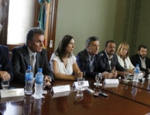 Macri en La Plata:“No hay ninguna alianza”