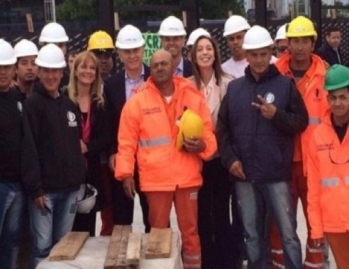 Macri, Vidal y Magario  compartieron inauguradas de las obras del Metrobús