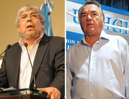 Moyano y Barrionuevo sellan pacto 