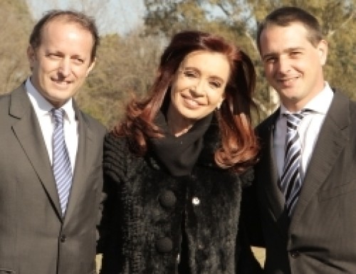 Apoyo de Cristina al candidato K de Pilar