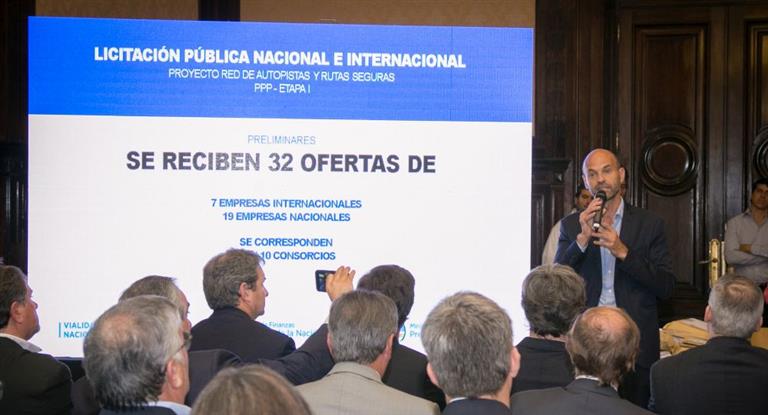 Primera licitación de PPP: se recibieron 32 ofertas