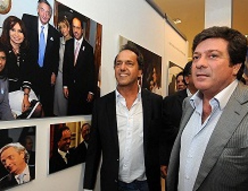 Scioli y Mariotto,  juntos en el  homenaje a Kirchner en la Costa Atlántica
