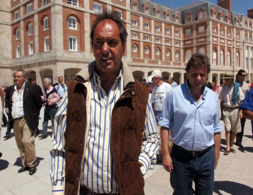 Scioli y Pulti lideran en la Quinta 