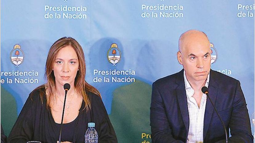 Vidal y Larreta prometen austeridad a Dujovne