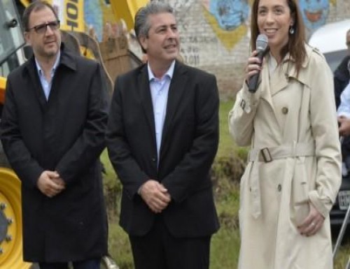 Vidal recorrió obras en Pergamino